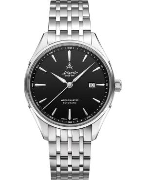 Мужские Люксовые Швейцарские Аналоговый Часы ATLANTIC 52759.41.61SM