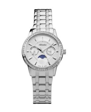 Women Classic Analog Swiss Quartz Watch ADRIATICA Silver Dial 34mm A3601.5113QFZ