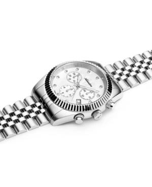 Women Classic Analog Swiss Quartz Watch Chronograph ADRIATICA Silver Dial 38mm A3809.5143CH image 1