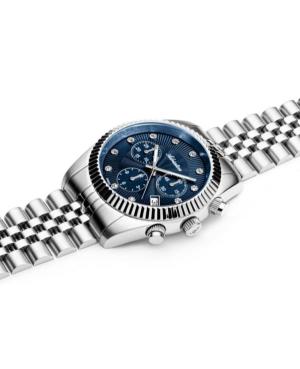 Women Classic Analog Swiss Quartz Watch Chronograph ADRIATICA Silver Dial 38mm A3809.5145CH image 1