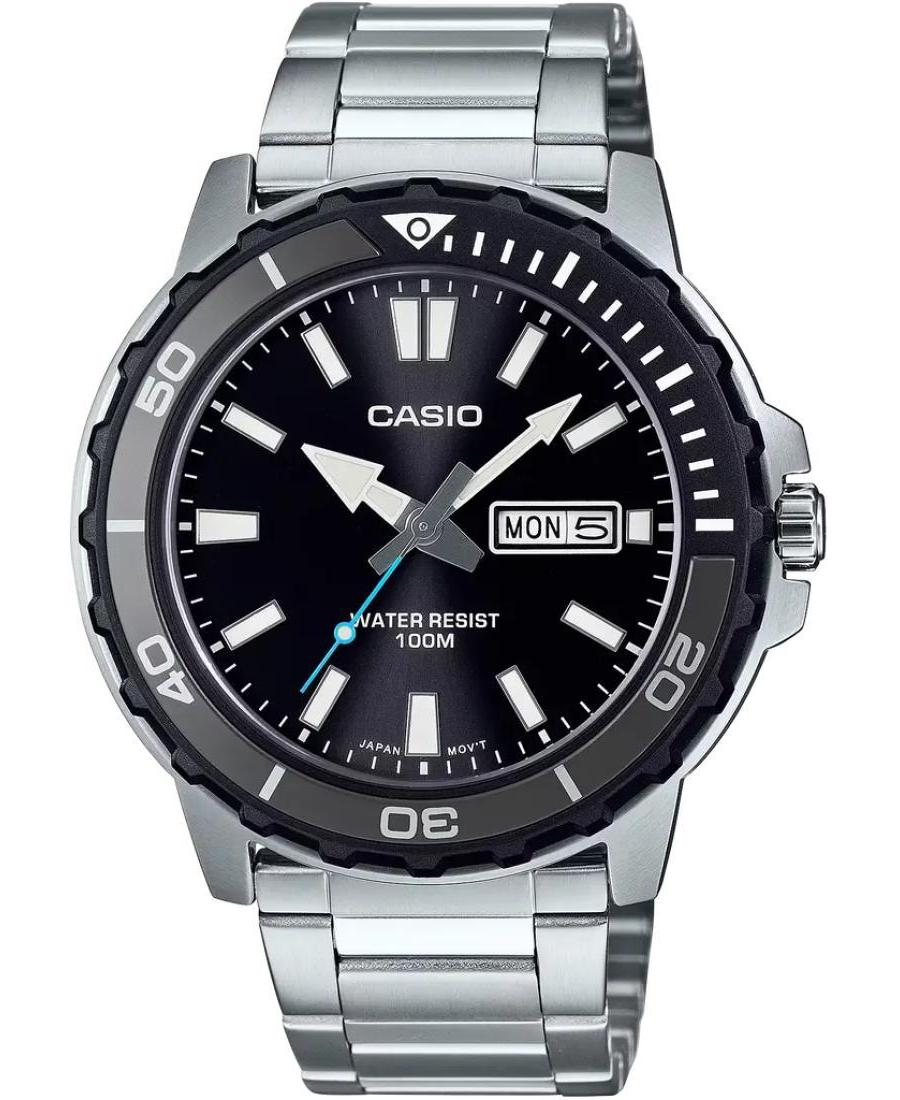 Mężczyźni Japonia kwarcowy analogowe Zegarek CASIO MTD-125D-1A3