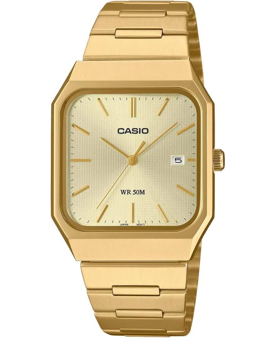 Мужские Fashion Японские Кварцевые Аналоговый Часы CASIO MTP-B185G-9A