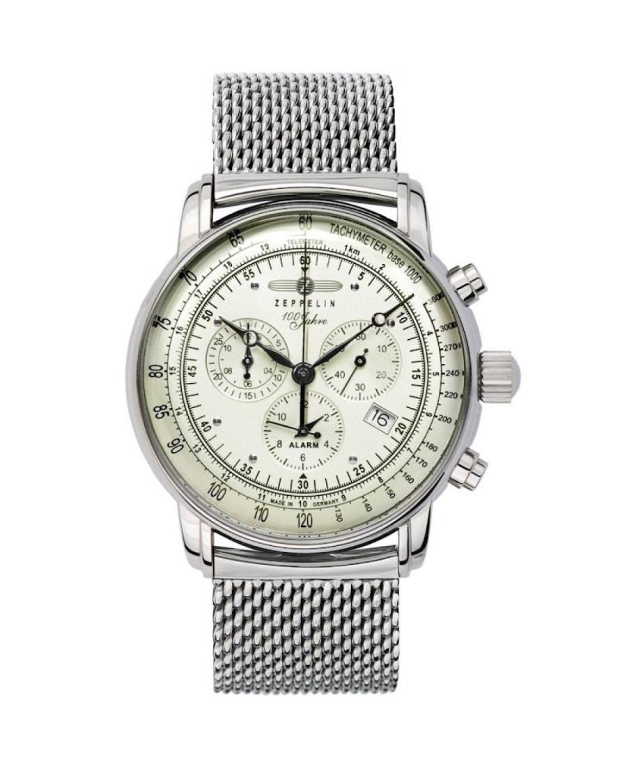 Men Classic Quartz Analog Watch Chronograph ZEPPELIN 8680M-3 43mm