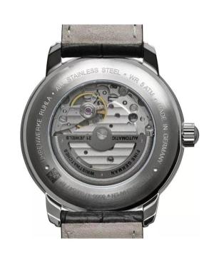 Vyriškas Kvarcinis - elektroninis, Solar Rodyklinis Watch Papuoštas graviruotais ornamentais ZEPPELIN 8566-4 Sidabras Dial 40mm image 5