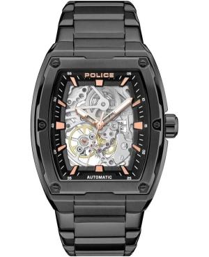 Vyriškas Kvarcinis - elektroninis, Solar Watch Papuoštas graviruotais ornamentais POLICE PEWJL0072201