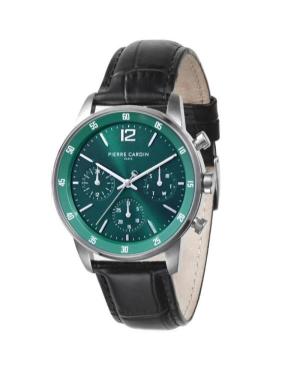Mężczyźni klasyczny kwarcowy analogowe Zegarek PIERRE CARDIN CMR.1006 Zielony Wybierz 40mm