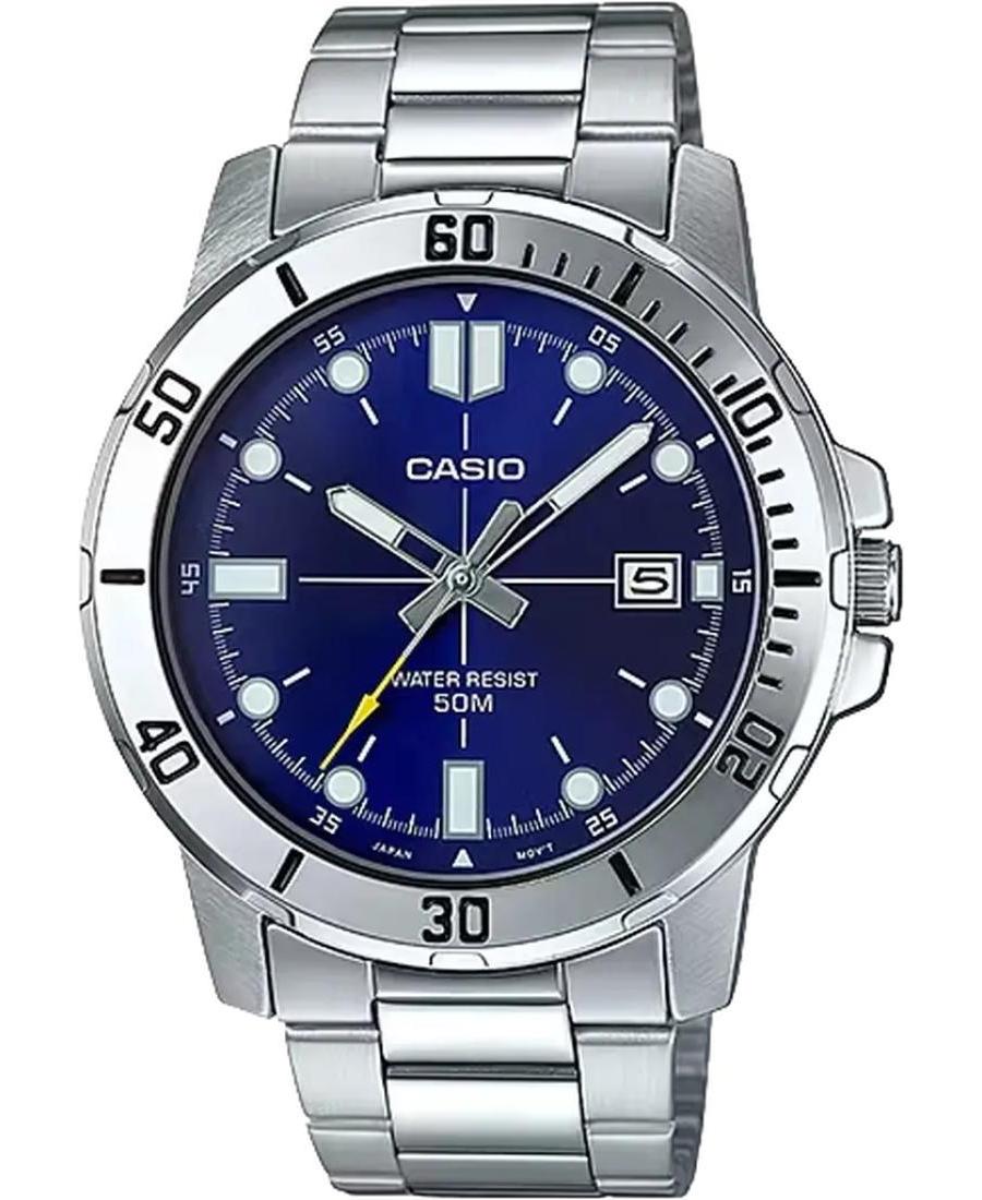 Men Japan Quartz Analog Watch CASIO MTP-VD01D-2E (A)