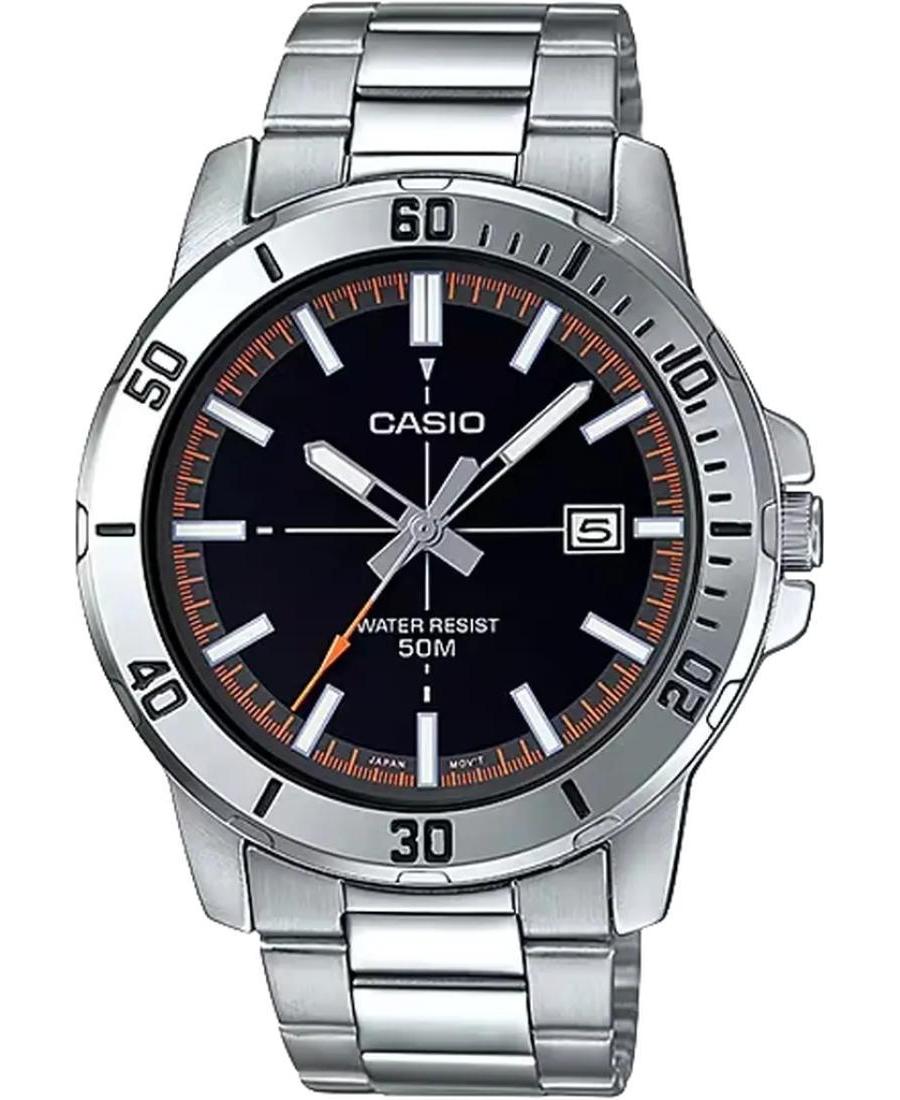 Vyriškas Japoniškas Kvarcinis Rodyklinis Watch CASIO MTP-VD01D-1E2
