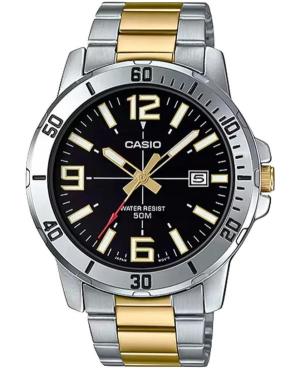 Men Japan Quartz Analog Watch CASIO MTP-VD01SG-1B