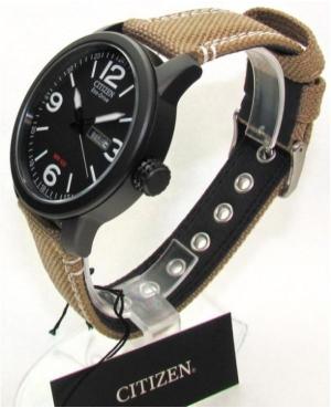 Men Japan Eco-Drive Analog Watch CITIZEN BM8476-23EC Schwarz Dial 42mm image 7