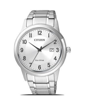 Mężczyźni klasyczny Japonia kwarcowy analogowe Zegarek CITIZEN AW1231-58B Srebrna Wybierz 40mm