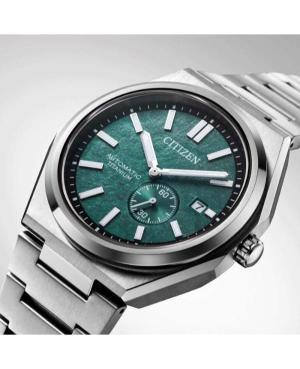 Men Klassisch Japan Automatic Analog Watch CITIZEN NJ0180-80X Grün Dial 40.5mm image 3