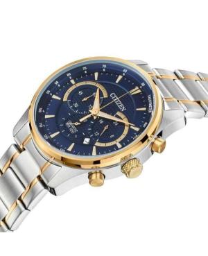 Mężczyźni Japonia kwarcowy analogowe Zegarek Chronograf CITIZEN AN8194-51L Złota Wybierz image 3