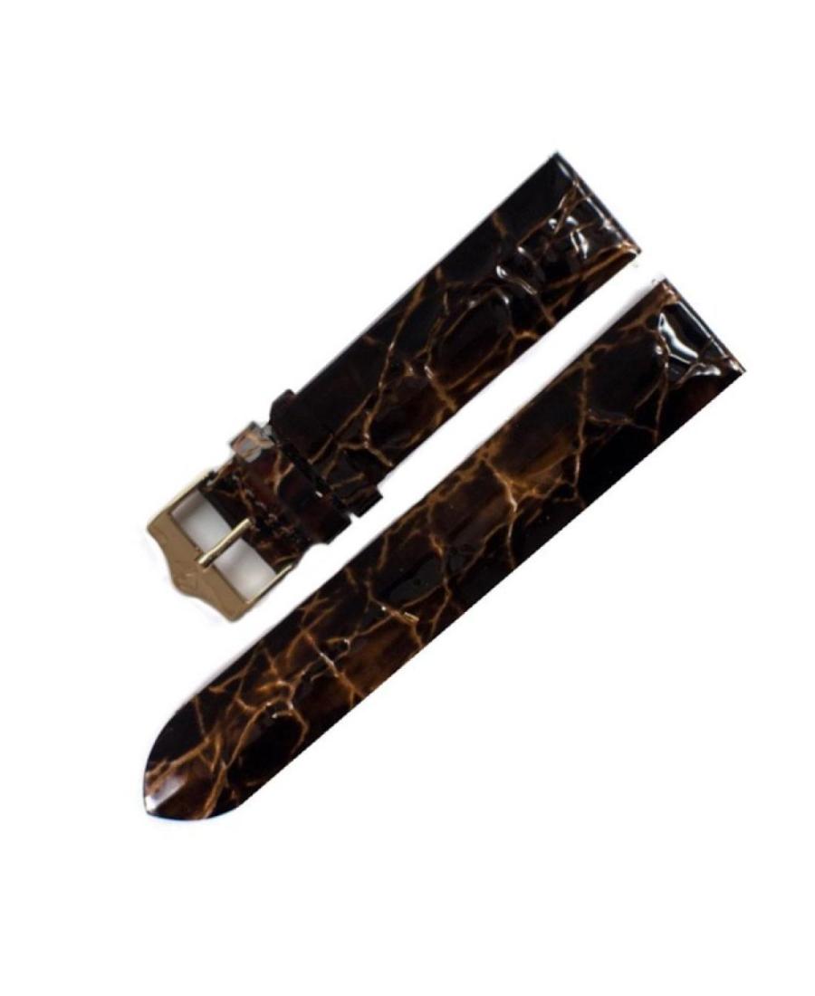 Vostok Europe Watch strap VE-UNDINE-02(CR).20.RG Brown Braun 20 mm