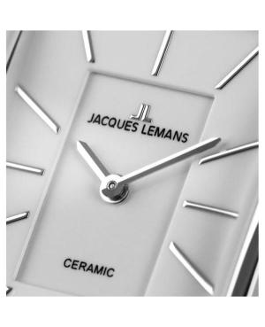 Moteriškas Modernus (fashion) Kvarcinis Rodyklinis Watch JACQUES LEMANS 1-1940B Balta Dial 24mm image 8