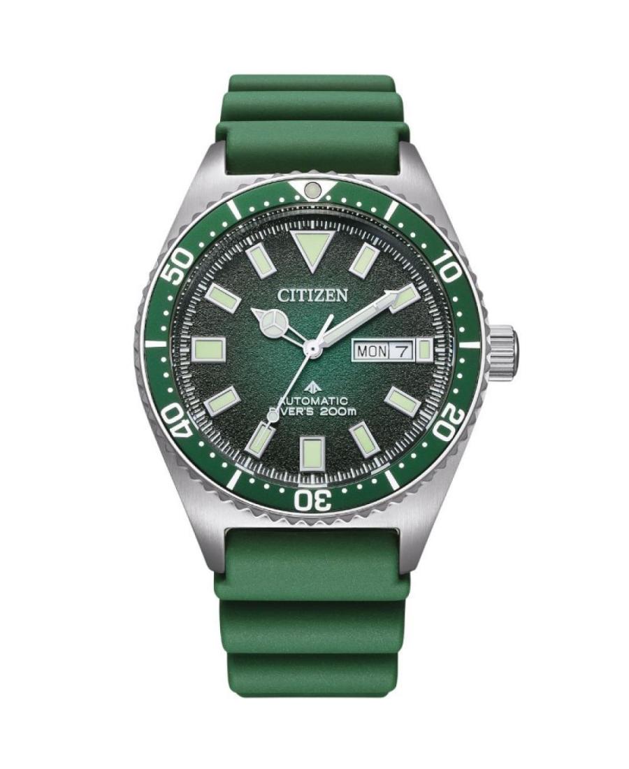 Чоловічий Спортивний Дайверський Механічний Наручний Годинник CITIZEN NY0121-09XC