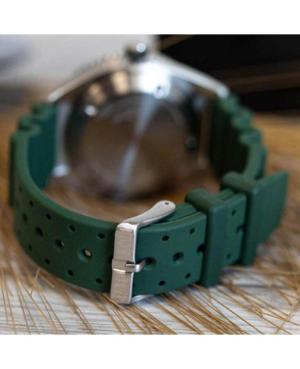 Men Sports Diver Japan Automatic Analog Watch CITIZEN NY0121-09XC Zelená Dial 41mm image 4