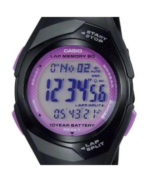 Mężczyźni sportowy Japonia kwarcowy cyfrowe Zegarek Budzik CASIO STR-300-1CEG Czarny Wybierz 35mm image 5