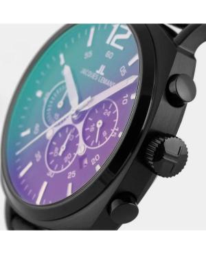 Mężczyźni Funkcjonalny kwarcowy Zegarek Chronograf JACQUES LEMANS 1-1645N Wielokolorowy Wybierz 46mm image 6