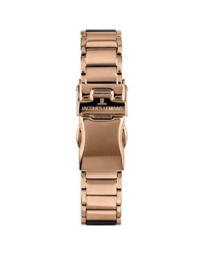 Women Klasické Quartz Analog Watch JACQUES LEMANS 42-7C Černá Dial 33.8mm image 3