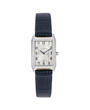 Женские Классические Кварцевые Аналоговый Часы JACQUES LEMANS 1-2189.1A Серебряного цвета Циферблат 25mm