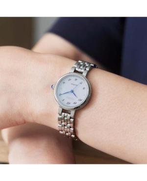 Women Classic Japan Eco-Drive Analog Watch CITIZEN EM0990-81A White Dial 28mm image 1