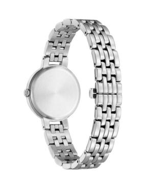 Kobiety klasyczny Japonia bateria słoneczna analogowe Zegarek CITIZEN EM0990-81A Biały Wybierz 28mm image 2