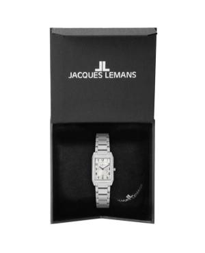 Women Classic Quartz Analog Watch JACQUES LEMANS 1-2189.1G Silver Dial 23mm image 1