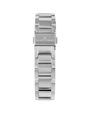 Women Classic Quartz Analog Watch JACQUES LEMANS 1-2189.1G Silver Dial 23mm image 2