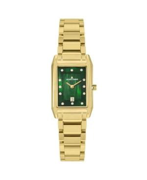 Women Classic Quartz Analog Watch JACQUES LEMANS 1-2189L Green Dial 23mm