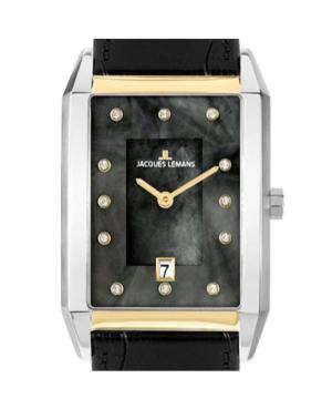 Vyriškas Klasikinis Kvarcinis Rodyklinis Watch JACQUES LEMANS 1-2159.G Žalia Dial 30mm image 2