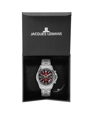 Mężczyźni klasyczny sportowy Diver kwarcowy Zegarek Chronograf JACQUES LEMANS 1-2117ZQ image 1