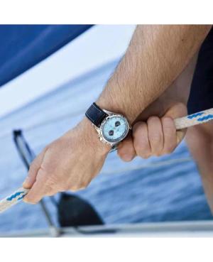Men Klasické Sports Diver Quartz Analog Watch Chronograph JACQUES LEMANS 1-2117R Modrá Dial 44mm image 2