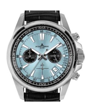 Men Klasické Sports Diver Quartz Analog Watch Chronograph JACQUES LEMANS 1-2117R Modrá Dial 44mm image 7