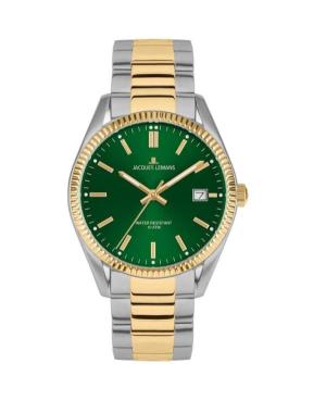 Mężczyźni klasyczny kwarcowy analogowe Zegarek JACQUES LEMANS 50-3K Zielony Wybierz 40mm