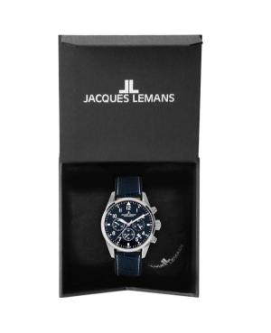 Чоловічий Класичний Наручний Годинник JACQUES LEMANS 42-2B image 3