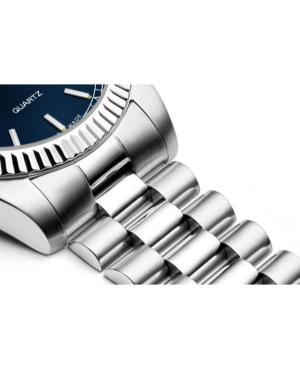 Vyriškas Classic Analog Klasikinis Swiss Kvarcinis Watch ADRIATICA Mėlyna Dial A1090.5115Q image 8