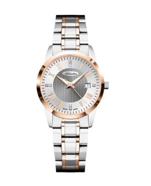 Kobiety Classic Analog Szwajcar kwarcowy Zegarek ADRIATICA Czarny Wybierz 30mm A3837.R166Q