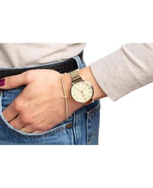 Women Classic Analog Quartz Watch PIERRE RICAUD Gold color Dial 34mm P21034.2121Q image 1