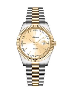 Kobiety Classic Analog Szwajcar kwarcowy Zegarek ADRIATICA Złoty kolor Wybierz 36mm A3090.2111QXL