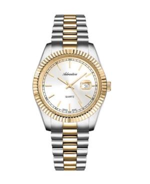 Women Classic Analog Swiss Quartz Watch ADRIATICA Silver Dial 36mm A3090.2113QXL