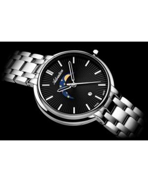 Women Classic Analog Swiss Quartz Watch ADRIATICA Schwarz Dial 34mm A3835.5114Q image 3