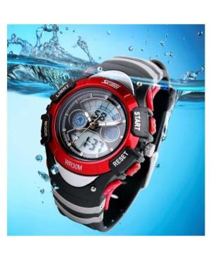 Жіночий Спортивний Наручний Годинник SKMEI 0998 kid size red image 2