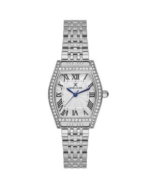 Women Analog Watch DANIEL KLEIN DK.1.14106-1 Silver Dial 27mm