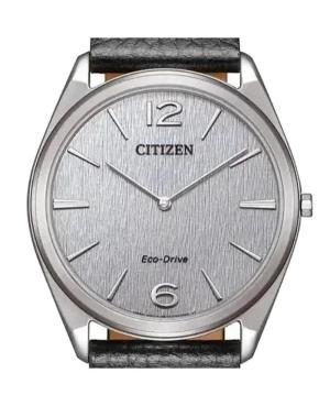 Men Klasické Japan Eco-Drive Analog Watch CITIZEN AR3120-16A Silver color Dial 38.5mm image 2