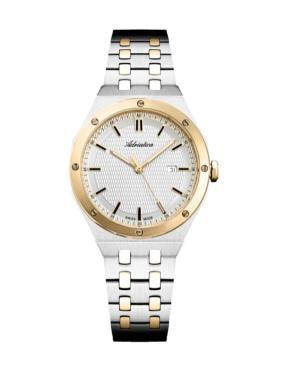 Women Classic Analog Swiss Quartz Watch ADRIATICA Silver Dial 34mm A3337.2113Q