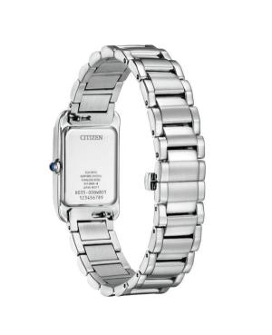 Women Klasické Japan Eco-Drive Analog Watch CITIZEN EW5620-55A Silver Dial 20mm image 4