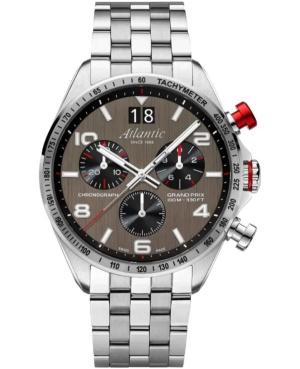Men Luxury Swiss Quartz Analog Watch ATLANTIC 55468.41.45