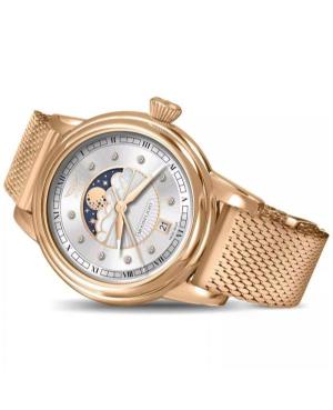 Moteriškas Klasikinis Luxury Swiss Kvarcinis Rodyklinis Watch AVIATOR V.1.33.2.382.5 Sidabras Dial 36mm image 3