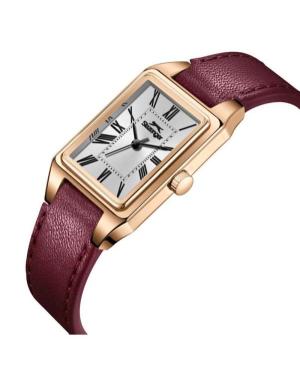 Женские Классические Кварцевые Аналоговый Часы SLAZENGER SL.9.2525.3.06 Серебряного цвета Циферблат 22mm изображение 3